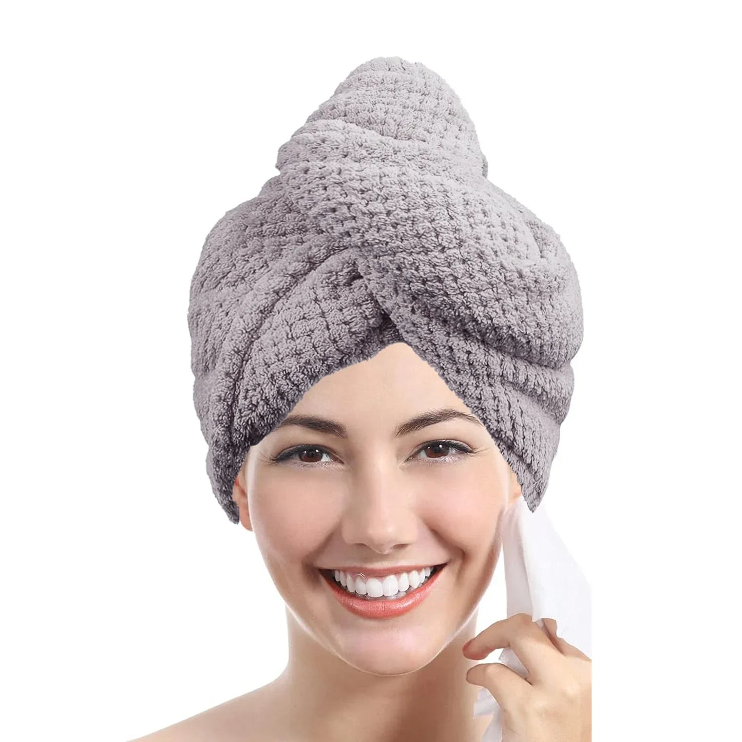 SoftDry Solid Hair Towel