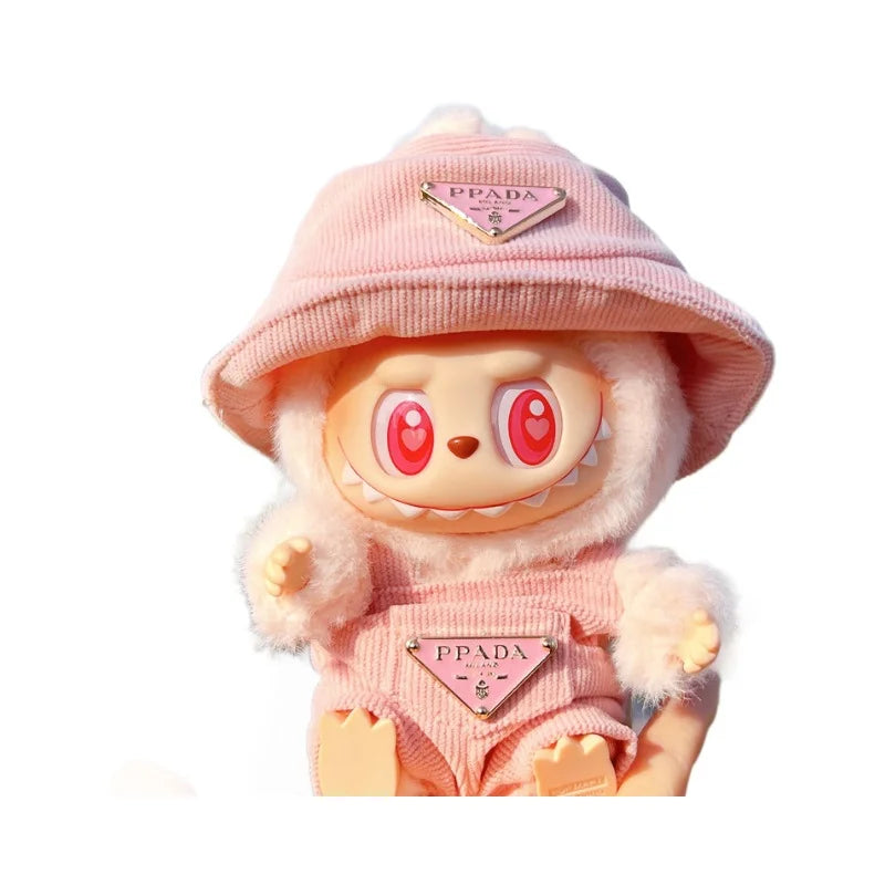 Labubu Corduroy Doll Clothing Set