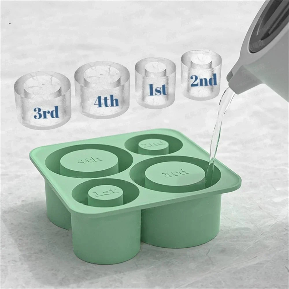 Silicone Circle Ice Cube Mold
