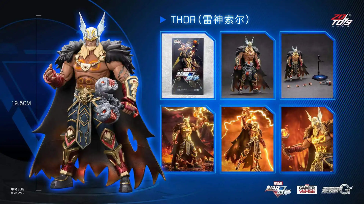 Deadpool Wolverine Thor Action Figures