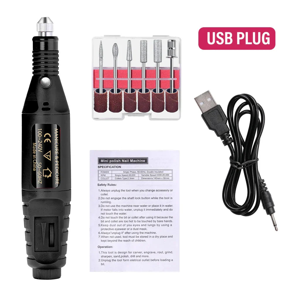 LULAA Electric Nail Drill