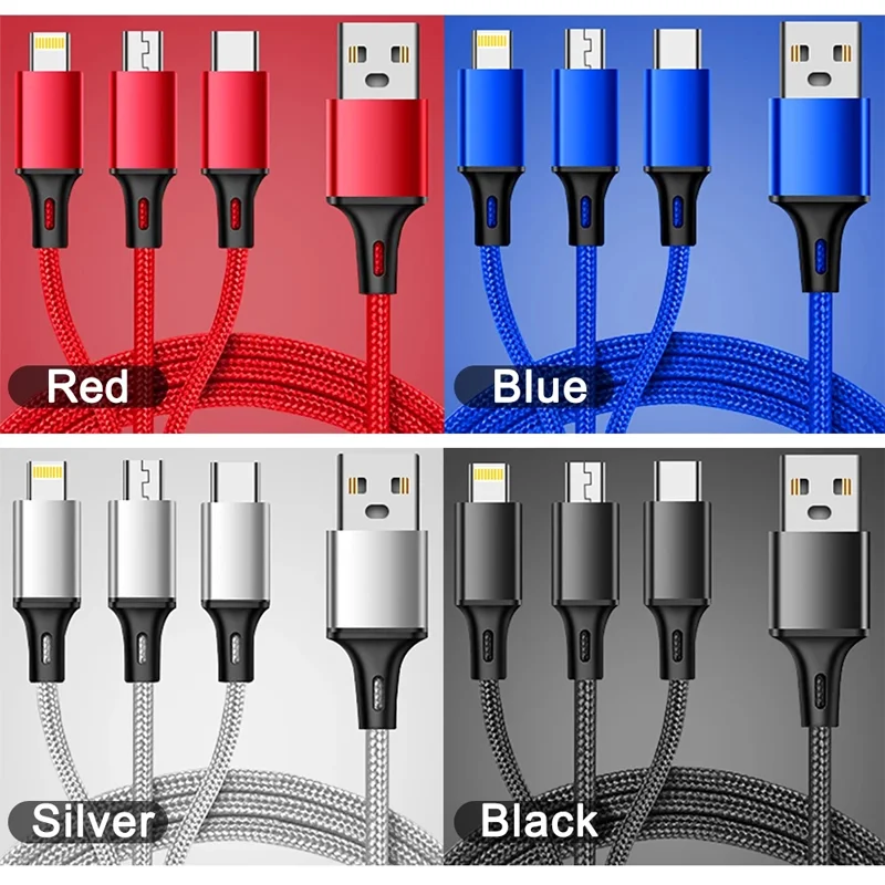 3-in-1 Fast Charging Cable