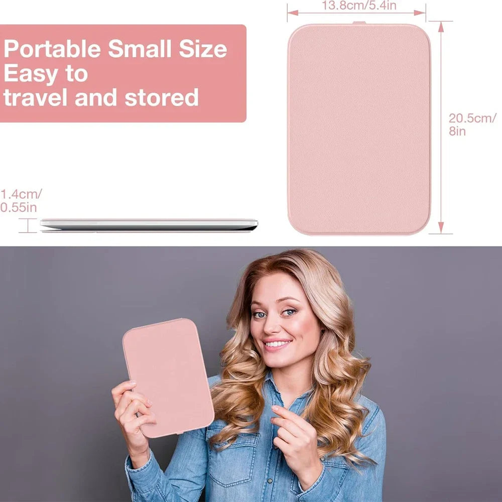 Portable LED Touch Travel Mirror