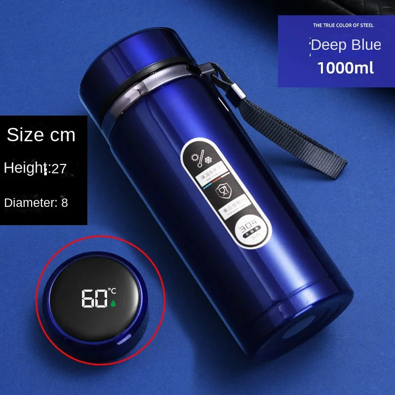 LED Display Stainless Steel Thermos