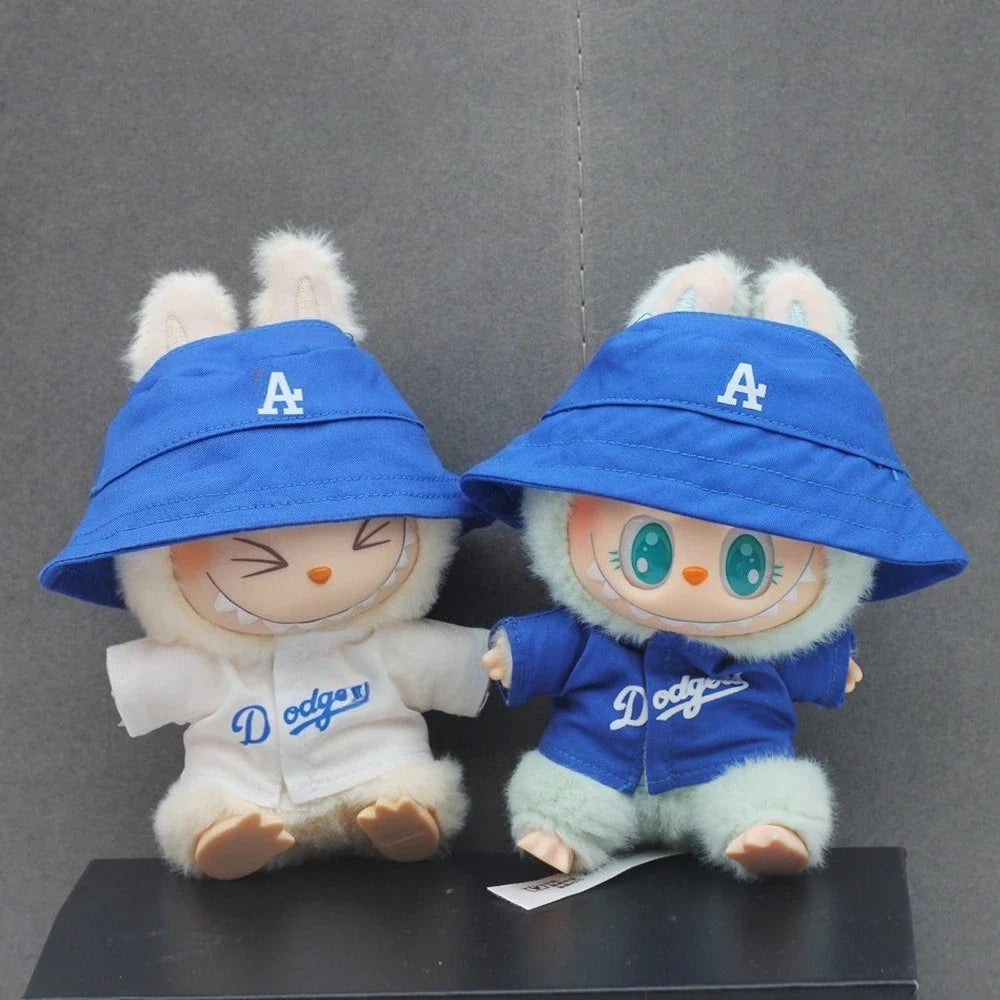 Bandai Labubu Number 17 Baseball Outfit