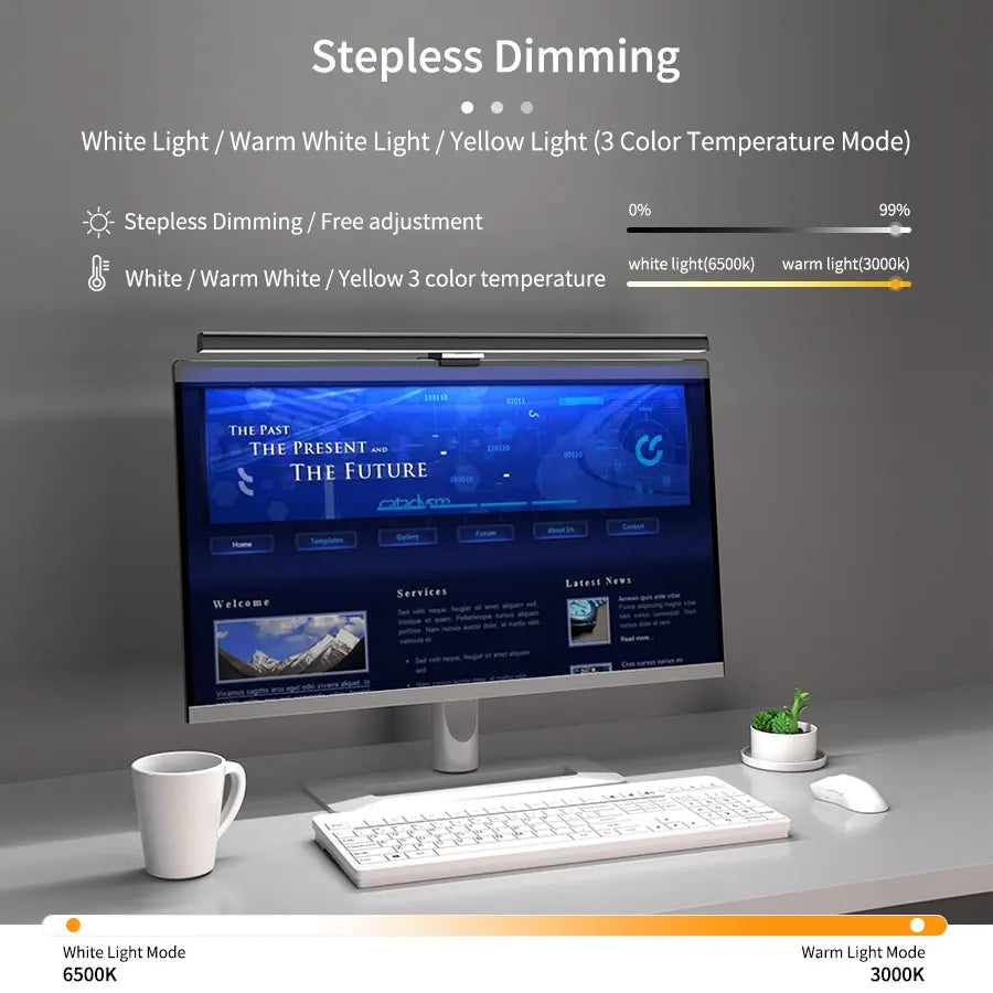 50cm Monitor Light Bar USB Desk Lamp