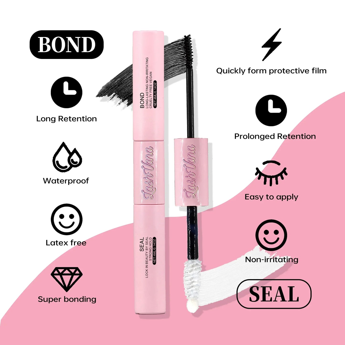 DIY 200PCS Lashes Extension Kit