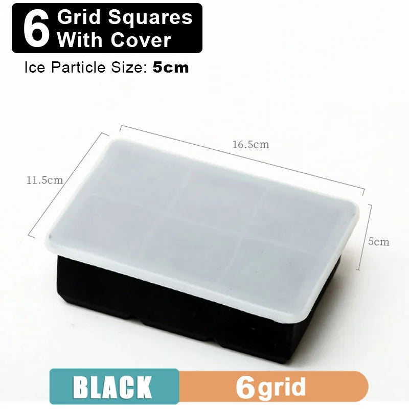 Jumbo Silicone Square Ice Tray