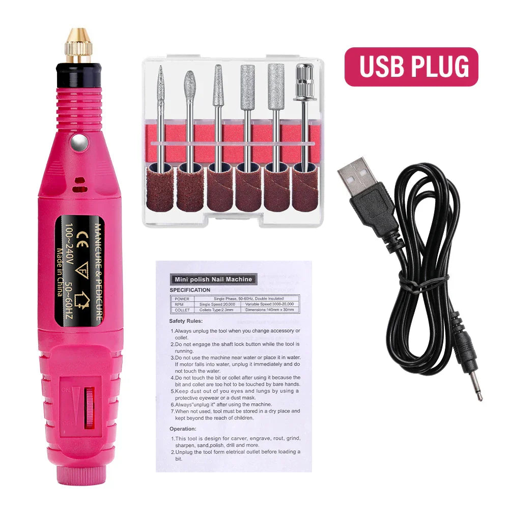 LULAA Electric Nail Drill