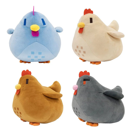 Multicolored Chicken Plush Toy