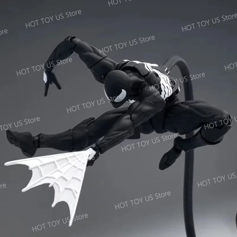Mess Toys Spider Man Symbiote Spiderman Messtoys Black Suit Neighbor Scarlet Spider Anime Action Figure Gifts Toys