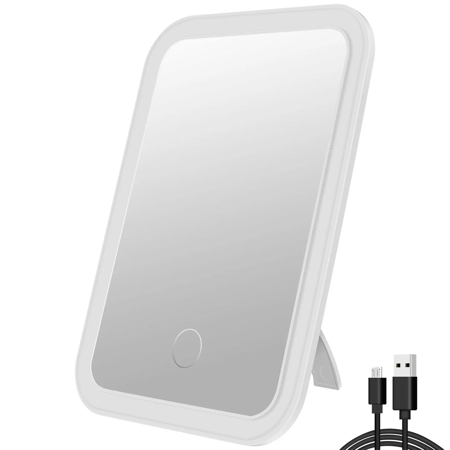 Dimmable LED Lighted Makeup Mirror