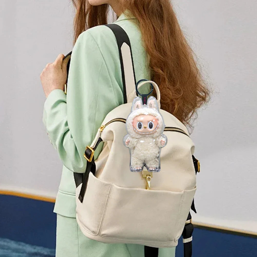 APWIKOGER Labubu Doll Display Cover Set