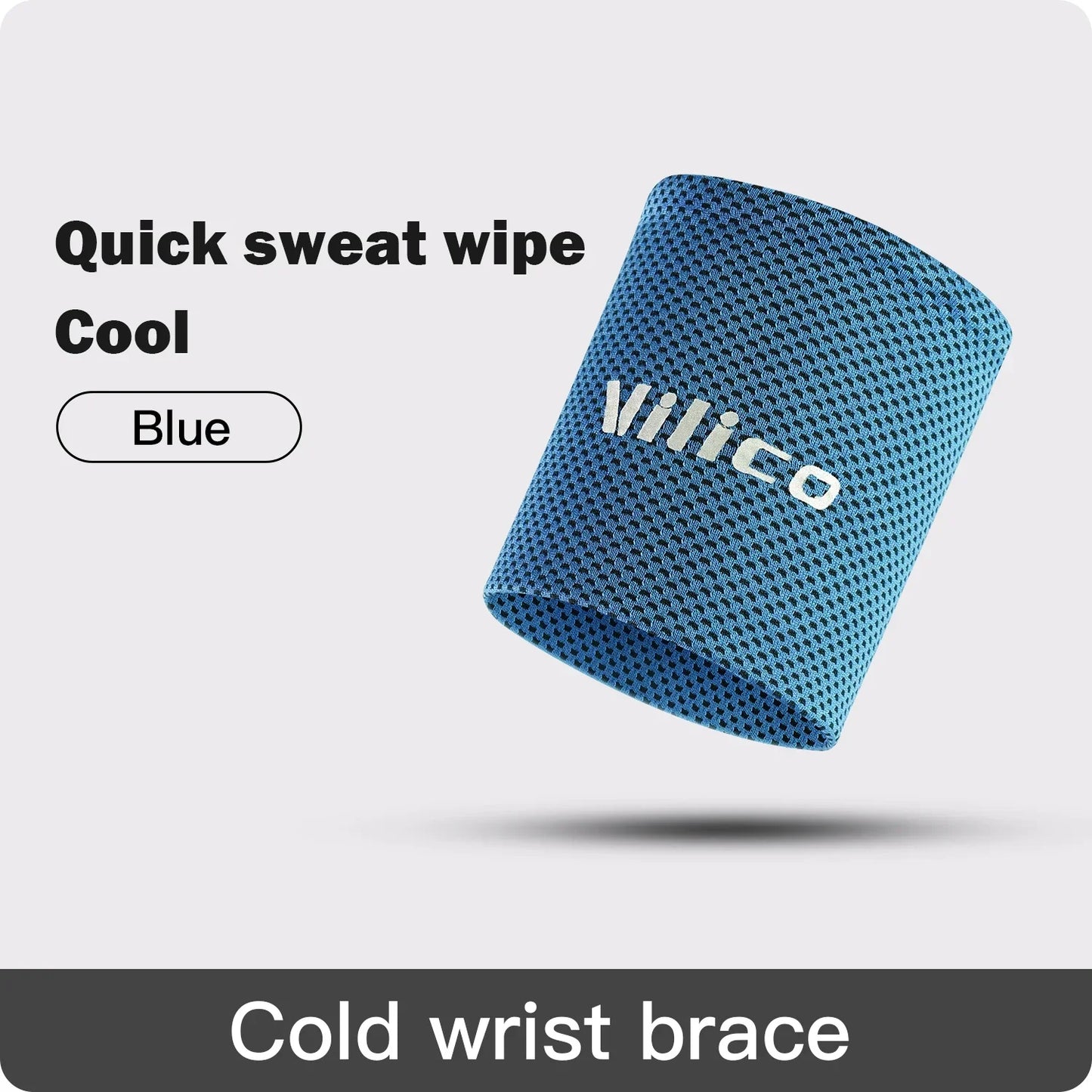 Ice Cooling Wrist Sweatband