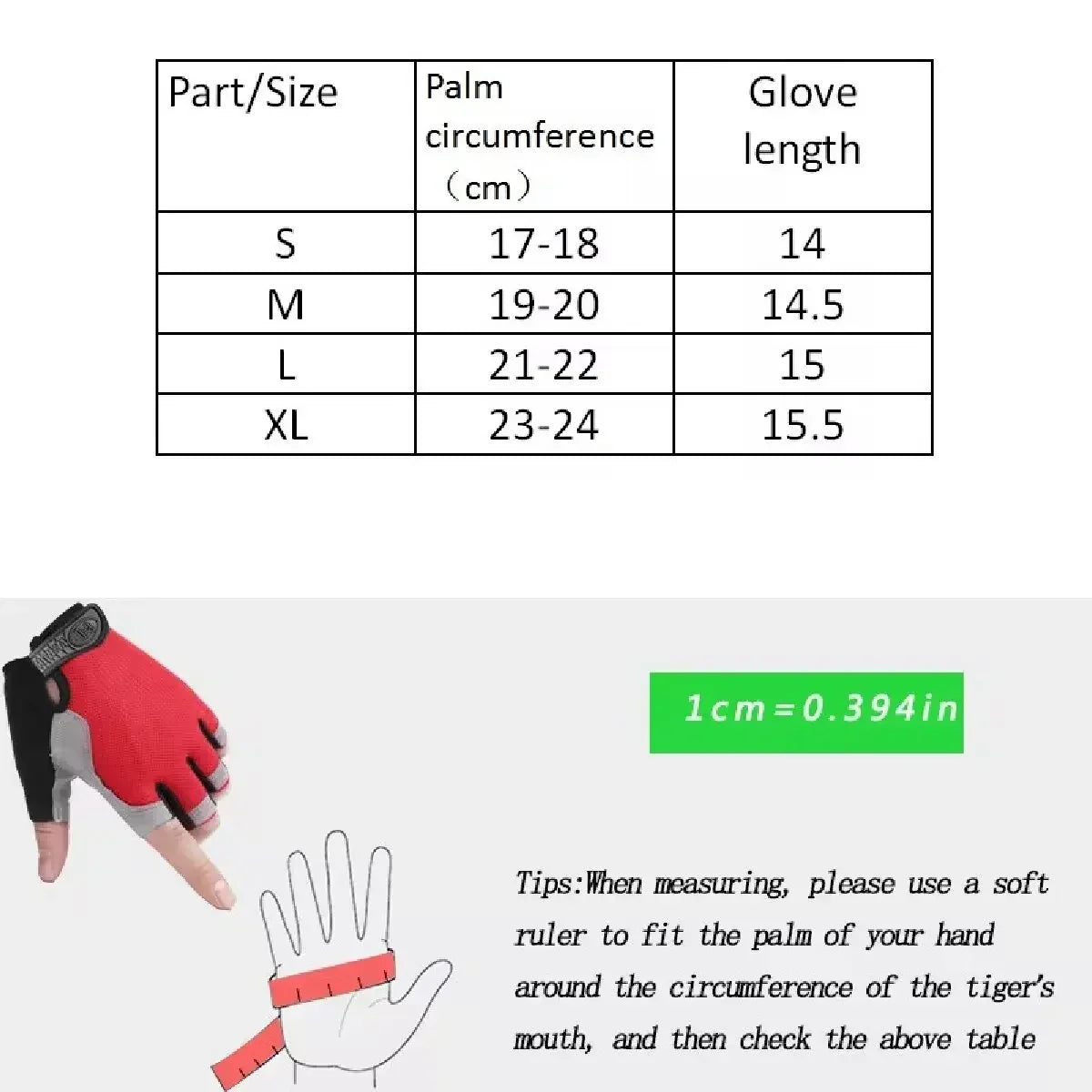 Breathable Fingerless Cycling Gloves