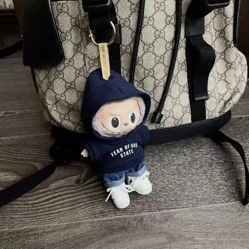 Labubu Doll Clothes Sweater Set