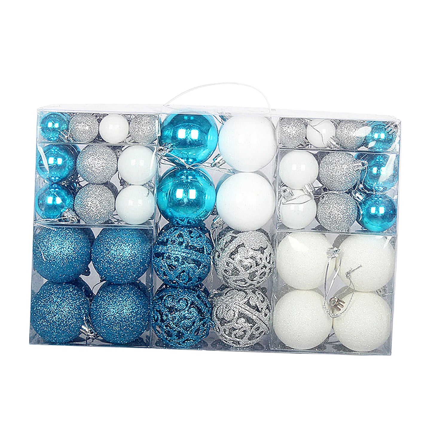 100pcs Shatterproof Christmas Ball Ornaments