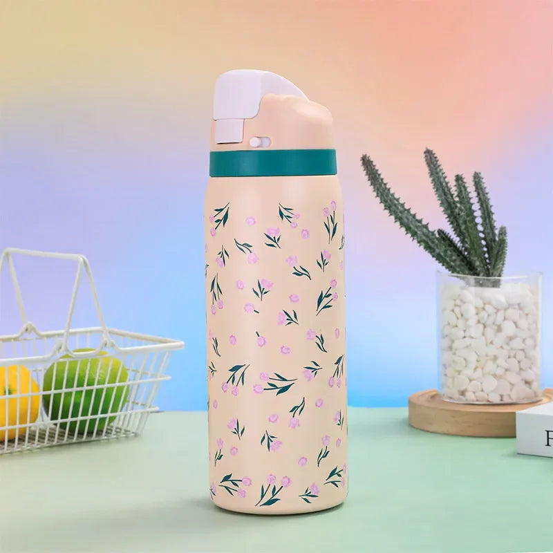 Owala Cartoon Steel Sports Water Bottle