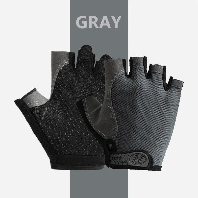 Breathable Fingerless Cycling Gloves