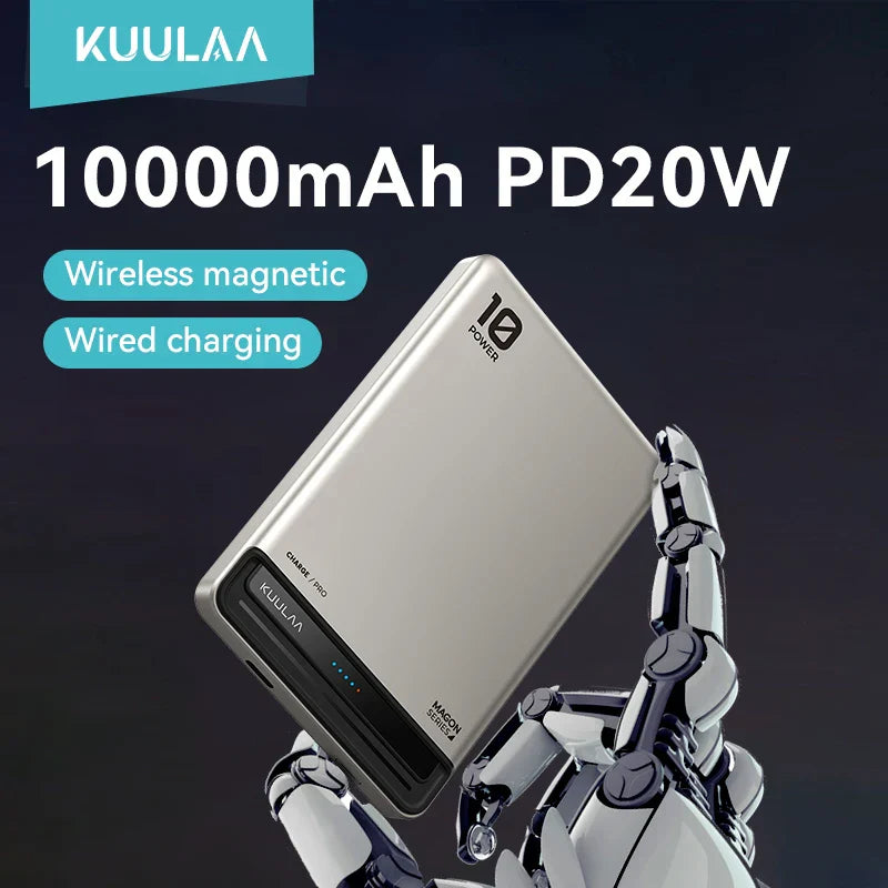 KUULAA 10000mAh Magnetic PowerBank