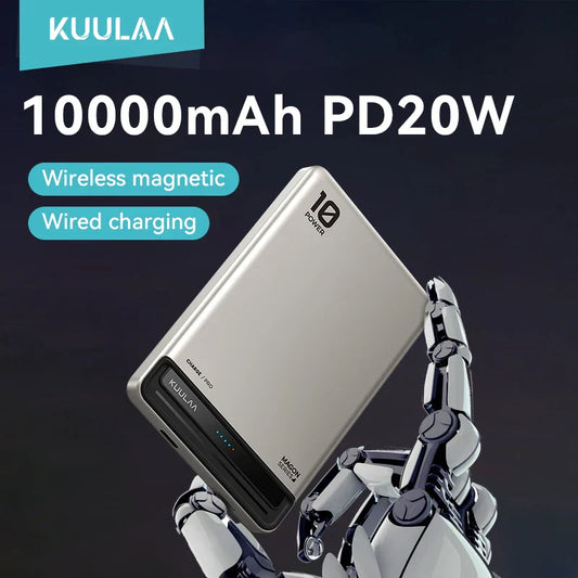 KUULAA 10000mAh Magnetic PowerBank