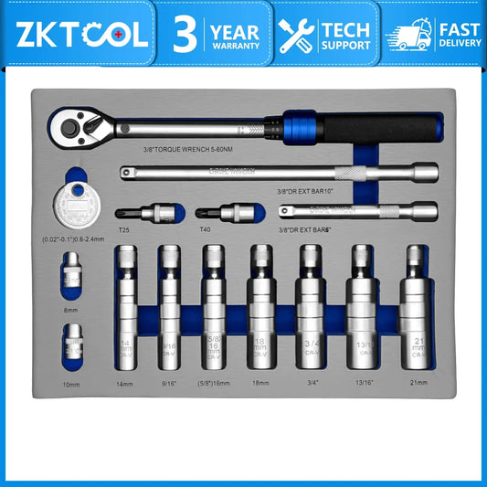 PowerFix 15-Piece Spark Plug Kit