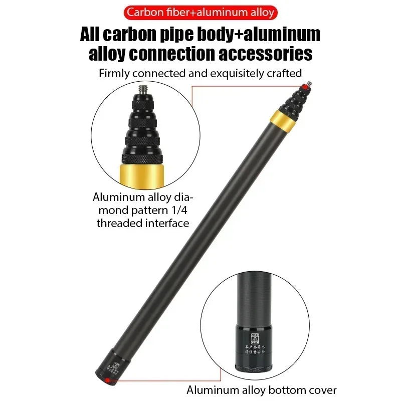 Carbon Fiber Invisible Selfie Stick