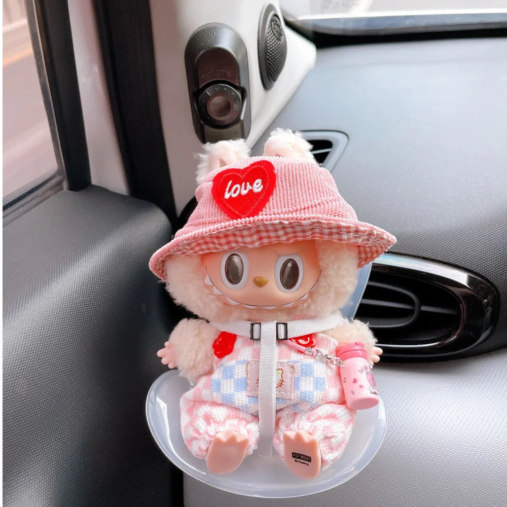 Labubu Doll Car Seat Decor