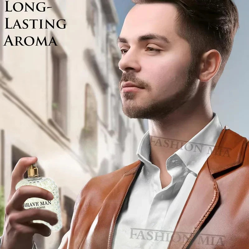 Men's Leather Perfume – Woody & Spicy Scent