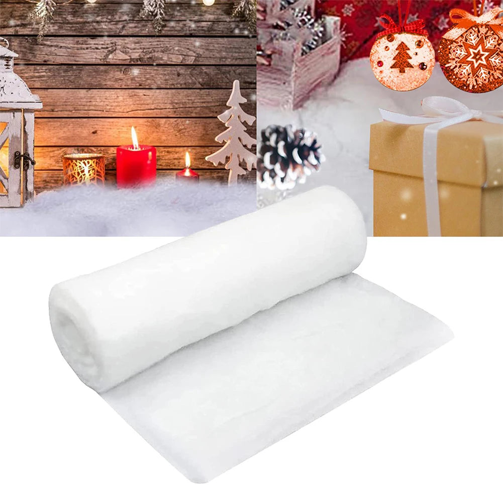 Artificial Christmas Snow Blanket Roll