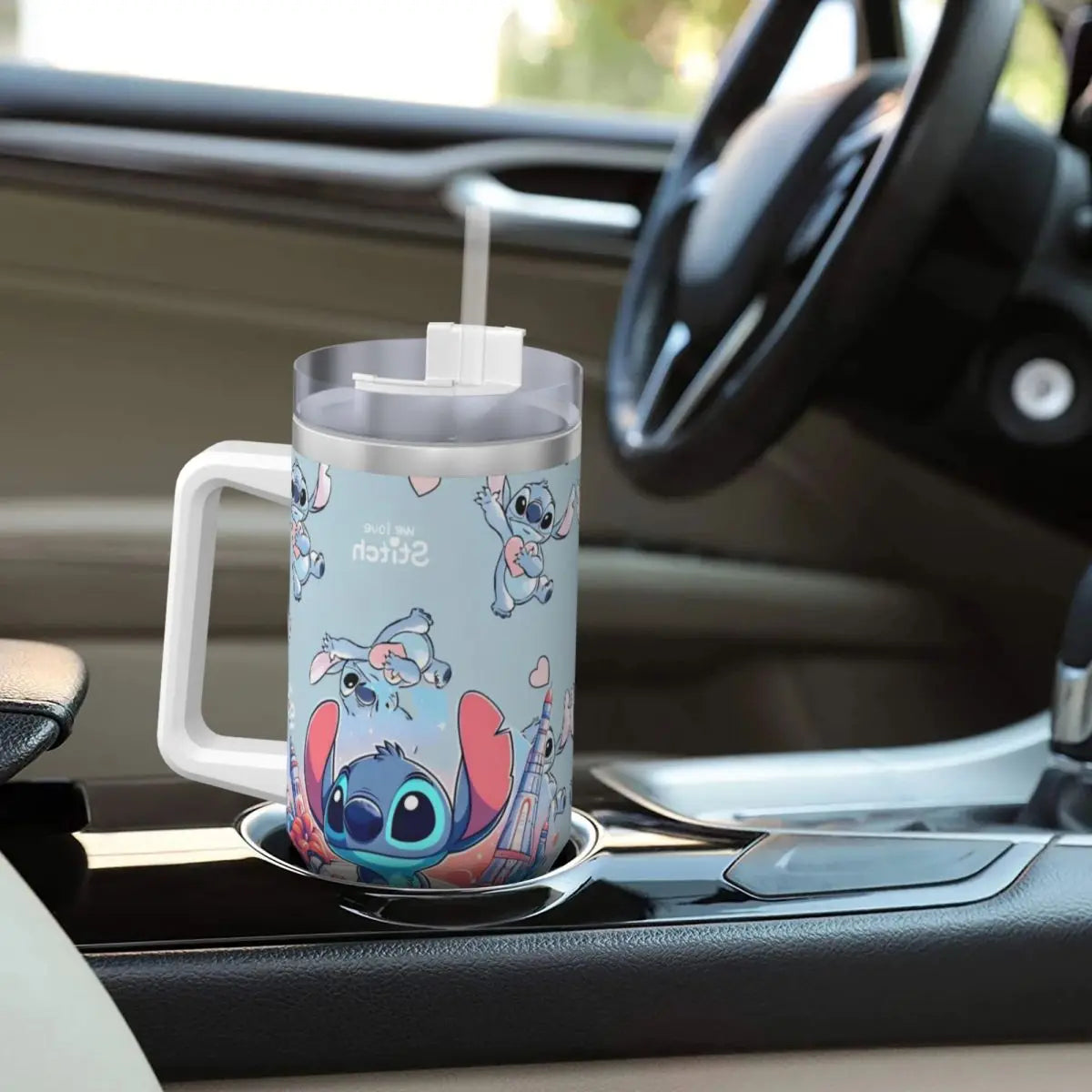 Stitch Kawaii Stainless Steel Tumbler