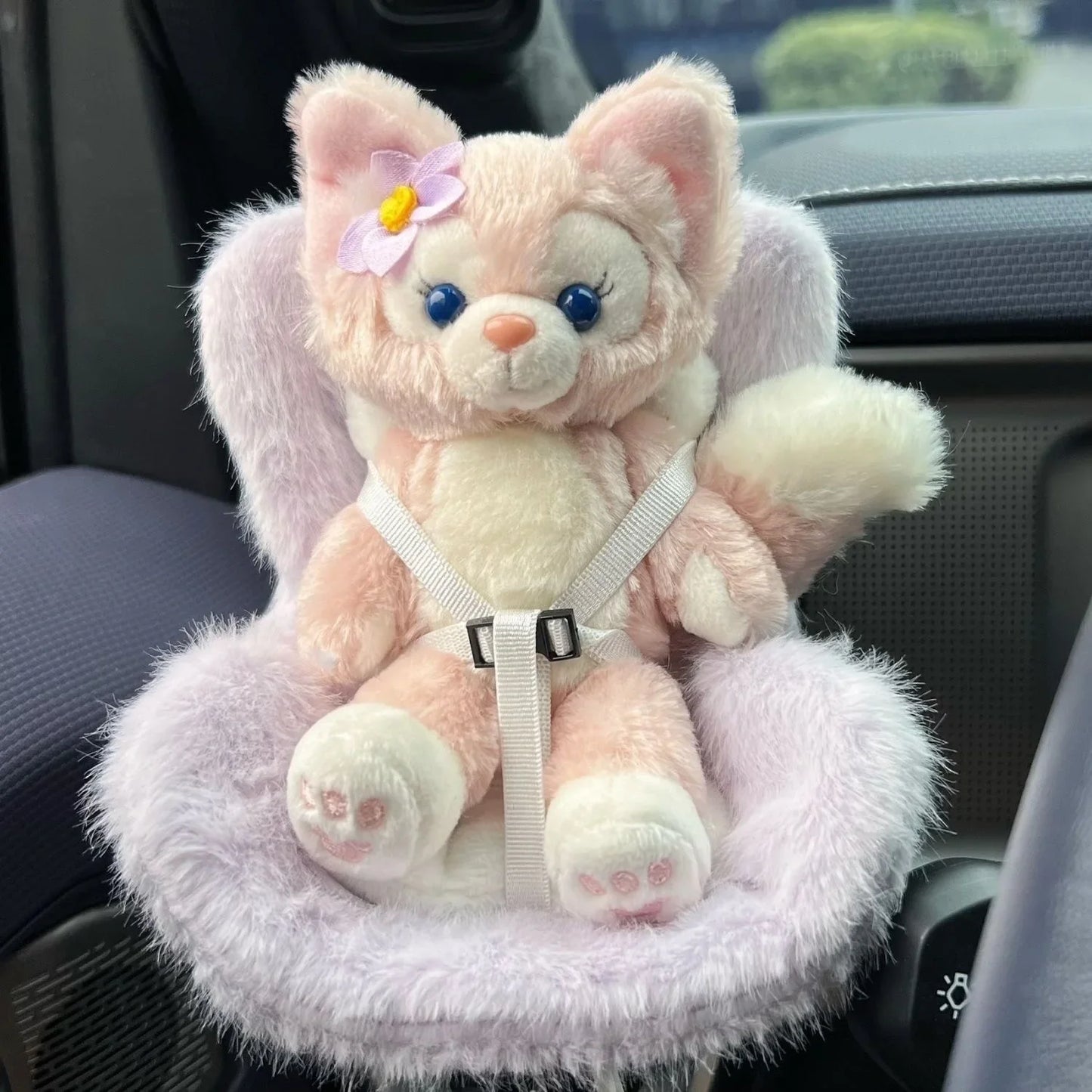 Labubu Doll Car Seat Decor