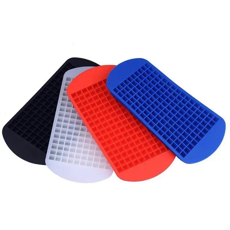 160-Grid Silicone Ice Cube Tray