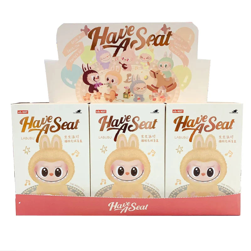 MINISO Macaron Labubu Rave Party Dolls