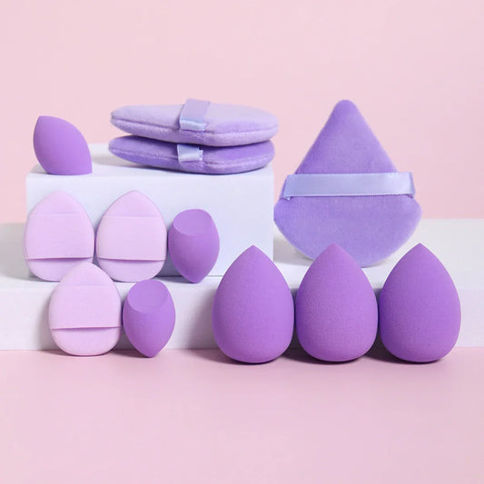 GlamEase 12-Piece Makeup Sponge Set