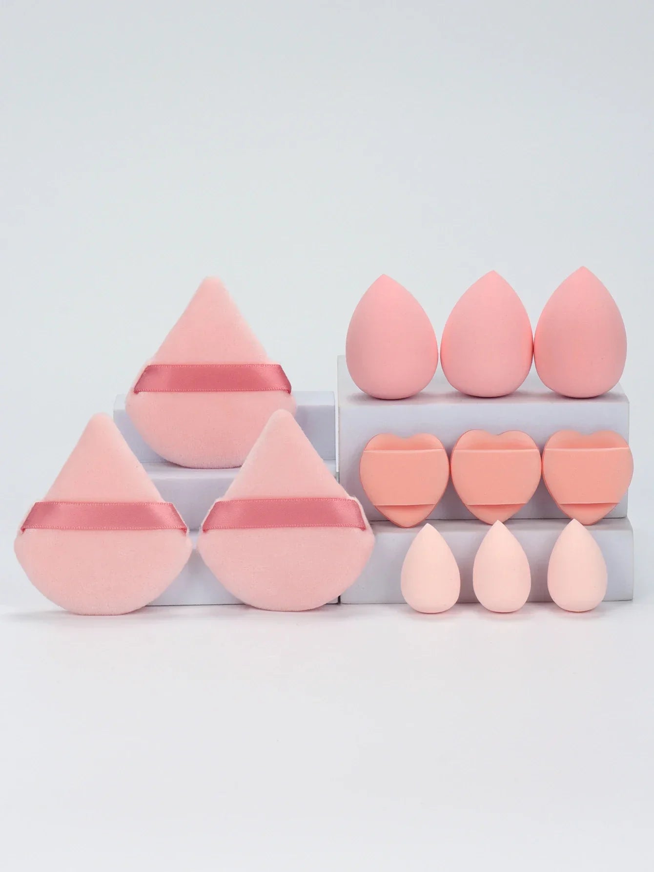 GlamEase 12-Piece Makeup Sponge Set