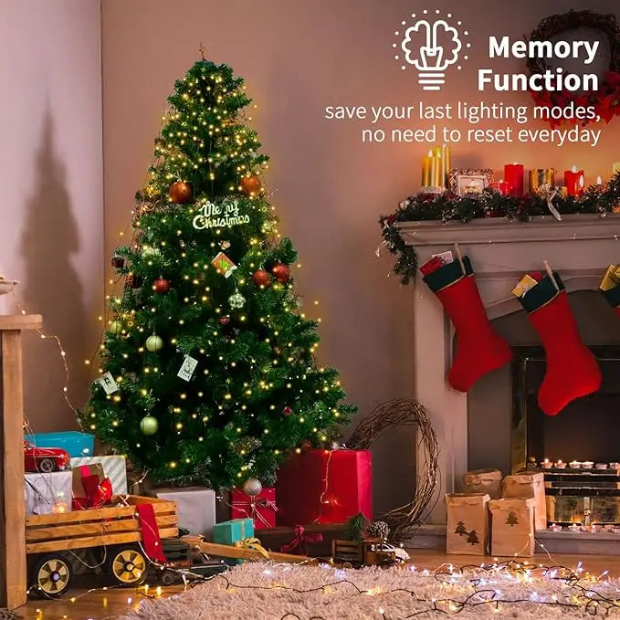 LED Waterfall Christmas String Lights