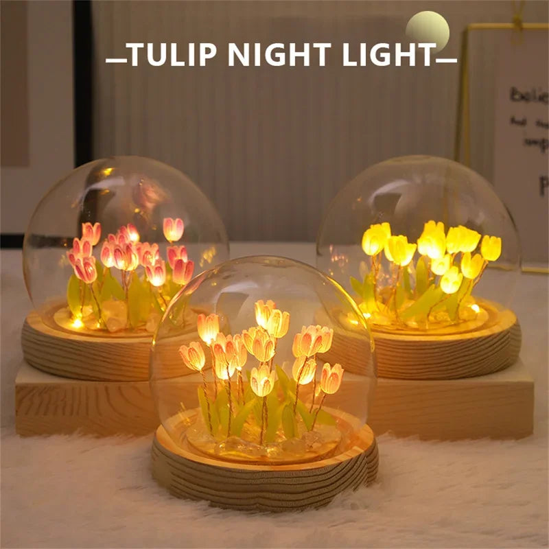 DIY Tulip LED Night Light