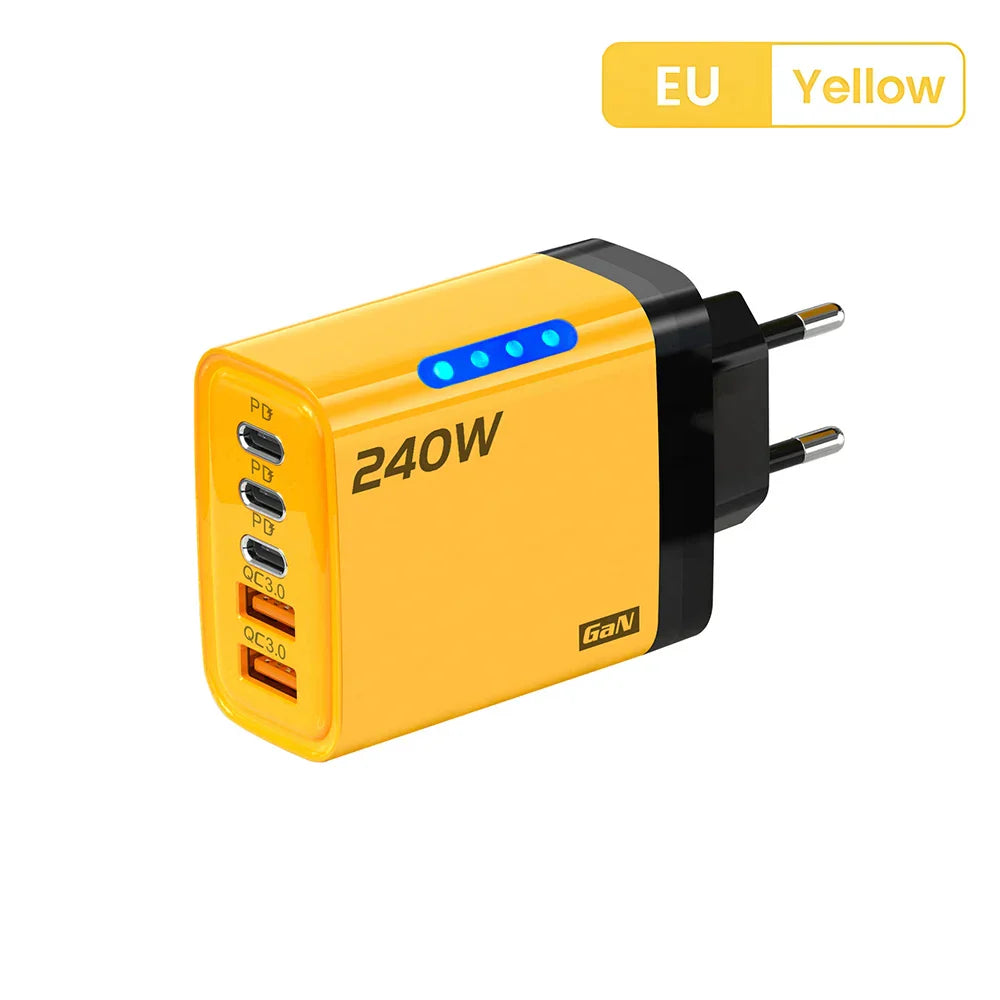 5-Port USB-C PD Charger