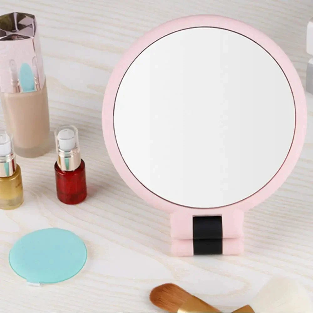 Vintage Double-Sided Magnifying Mirror