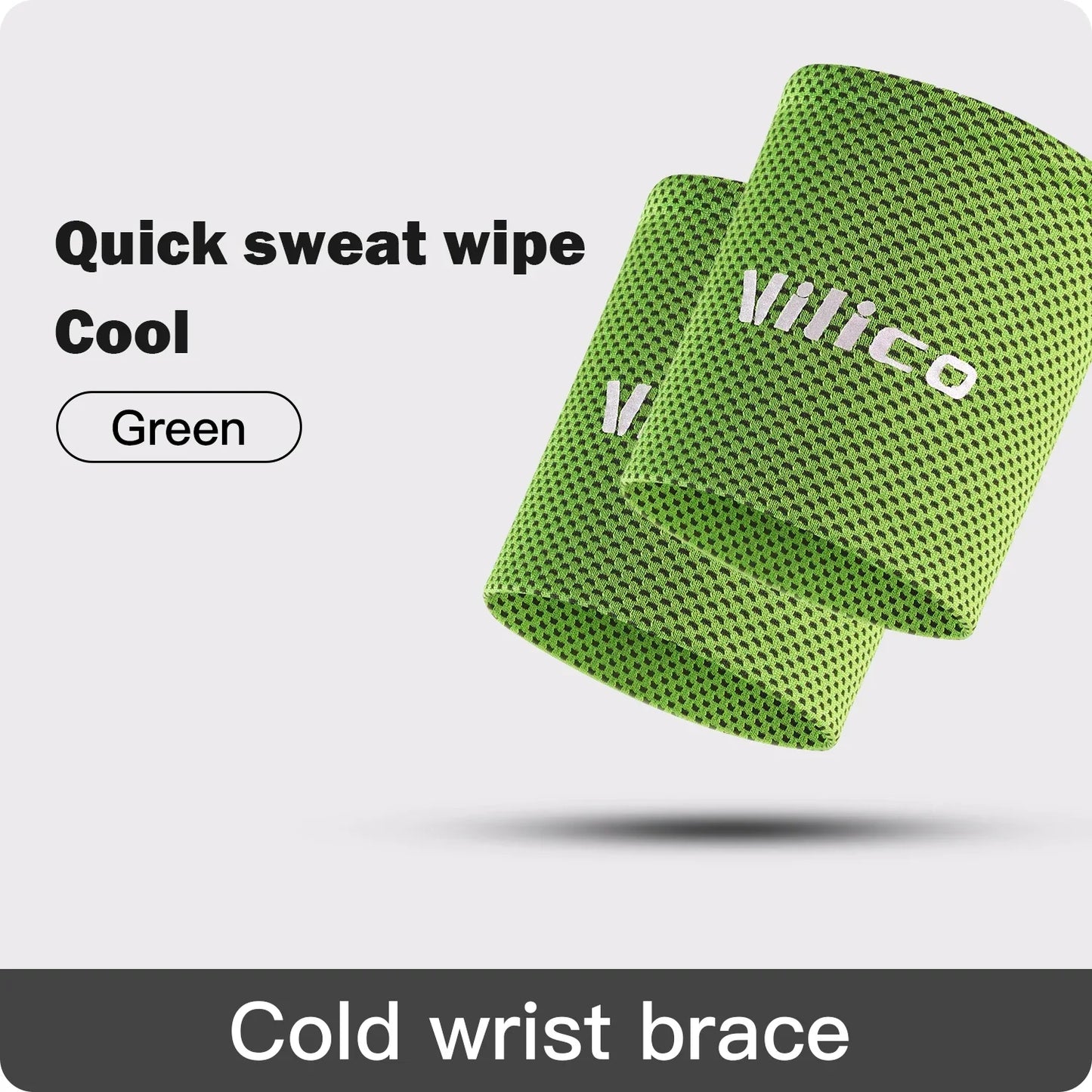 Ice Cooling Wrist Sweatband