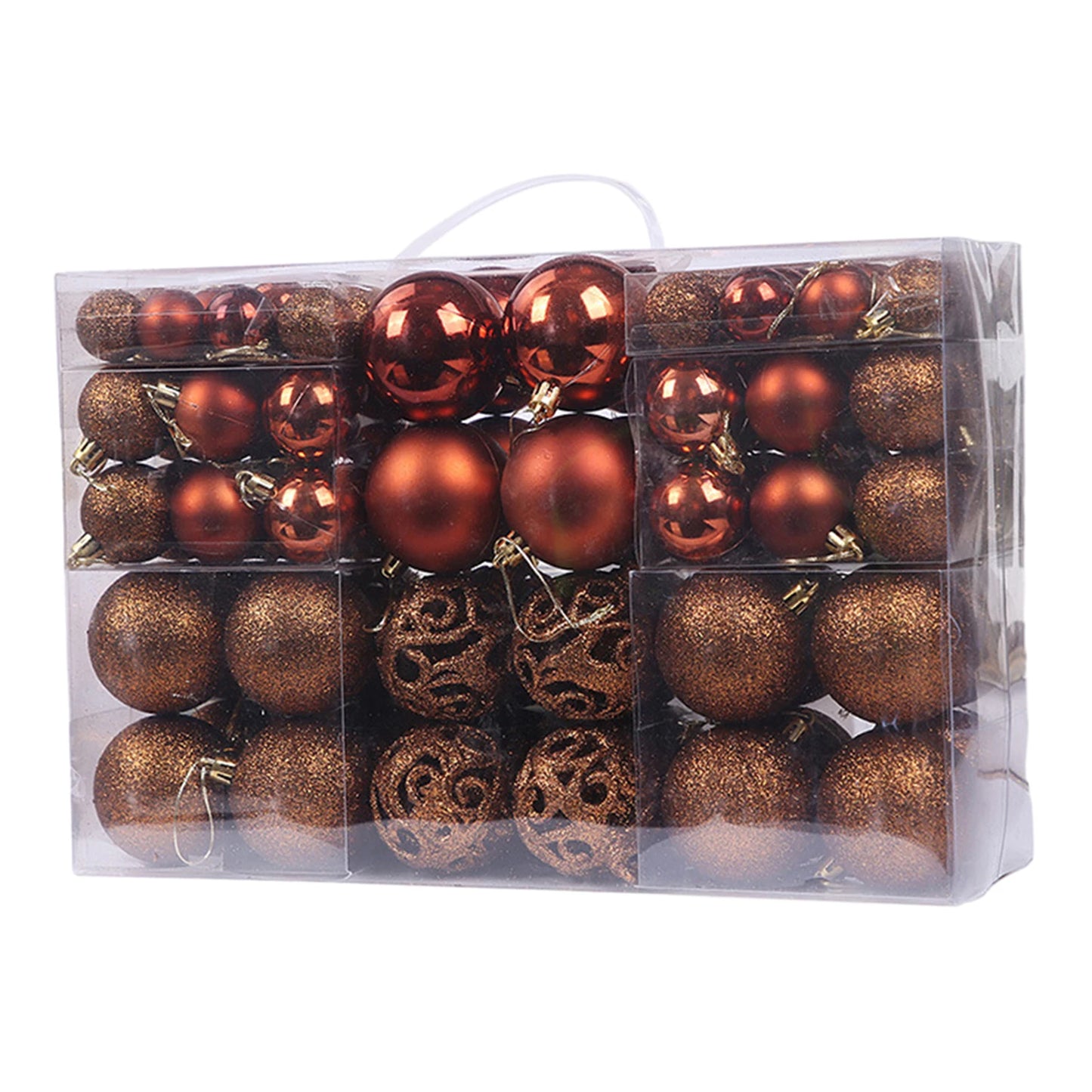 100pcs Shatterproof Christmas Ball Ornaments