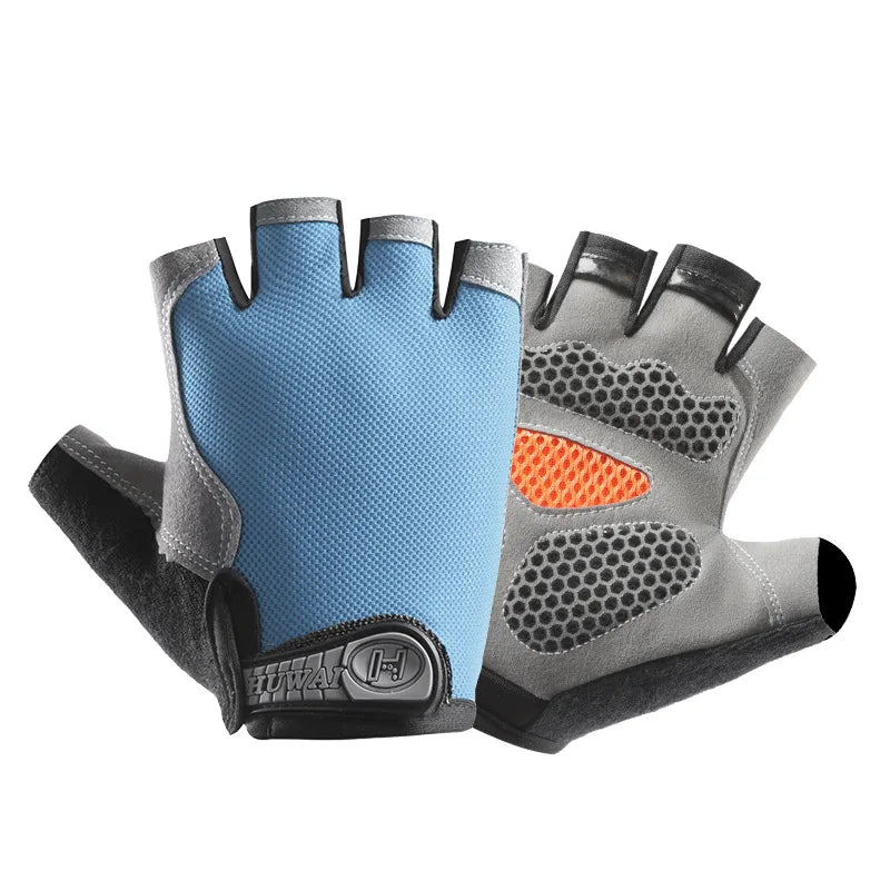 Breathable Fingerless Cycling Gloves
