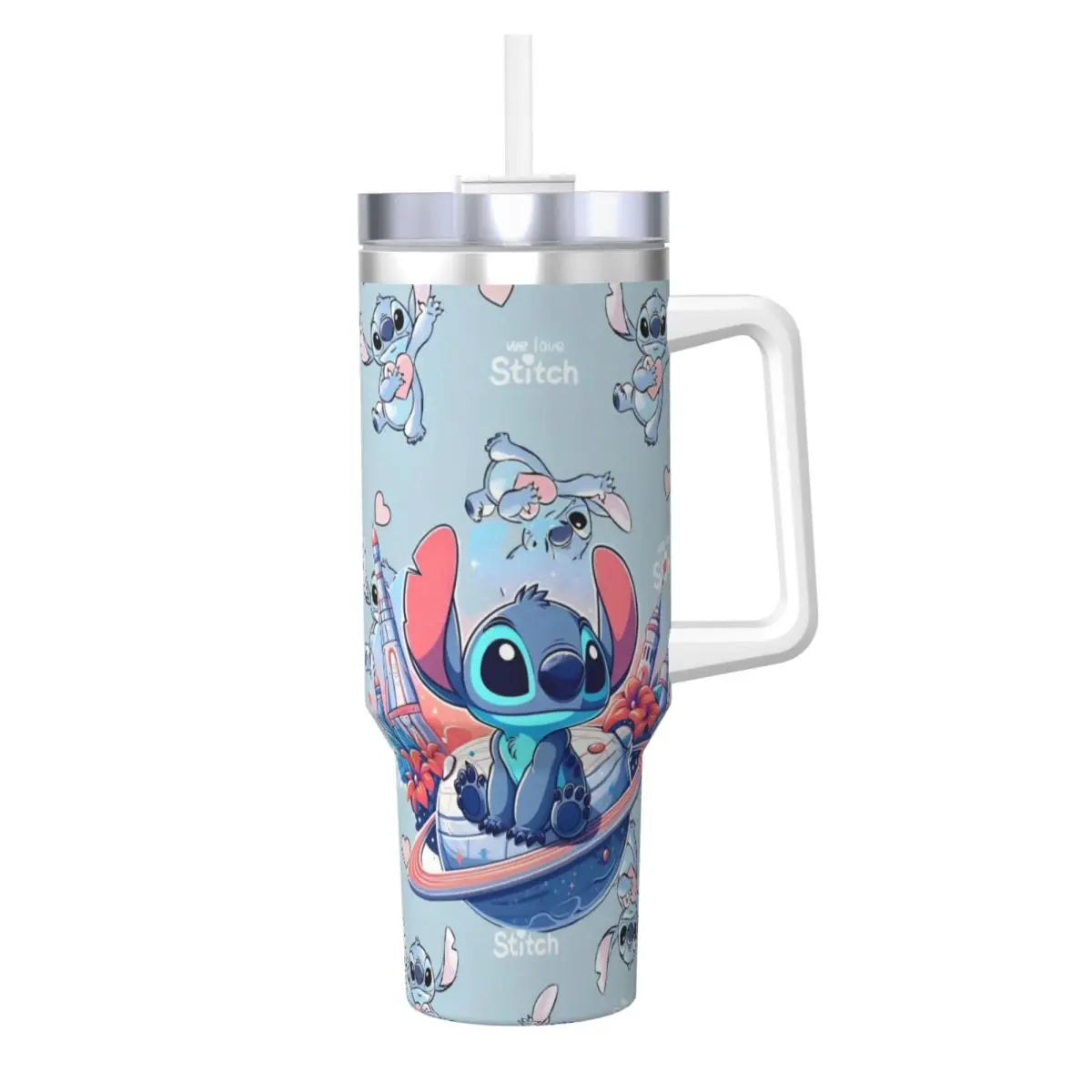 Stitch Kawaii Stainless Steel Tumbler