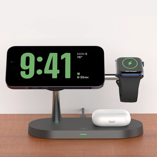 TIMESS 3-in-1 Wireless Charging Stand