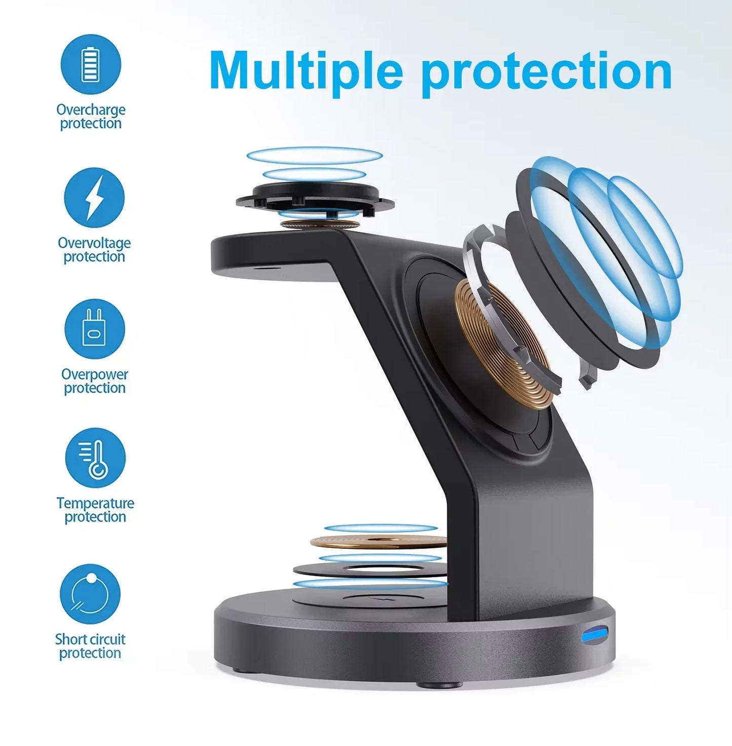 3-in-1 Magnetic Charging Stand