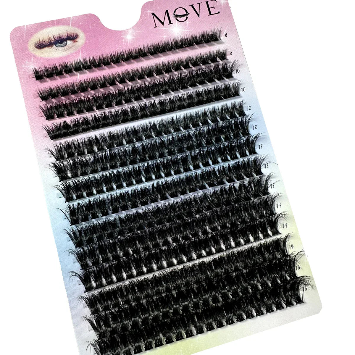 640PCS 5D Fluffy Lashes Kit