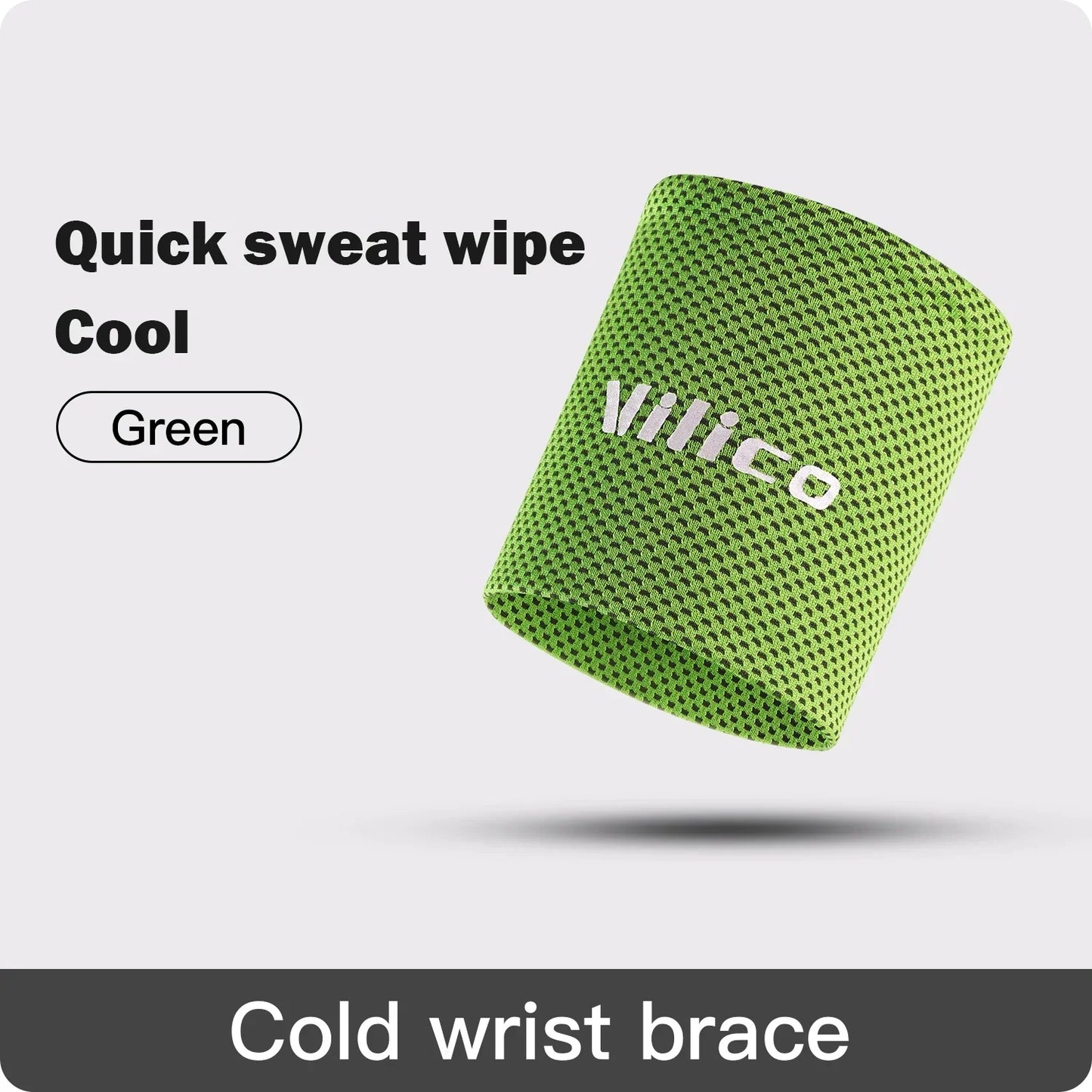 Ice Cooling Wrist Sweatband