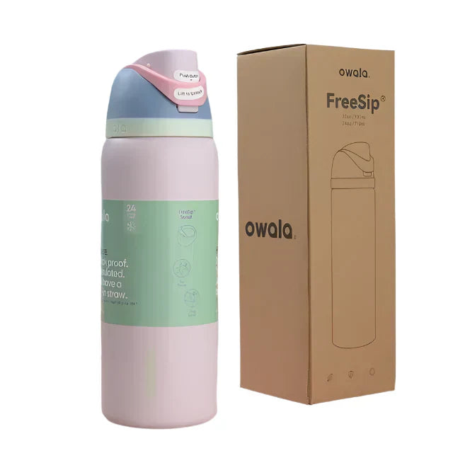 Owala Pink FreeSip Water Bottle