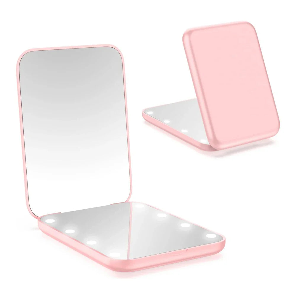 LED 1X/3X Compact Makeup Mirror